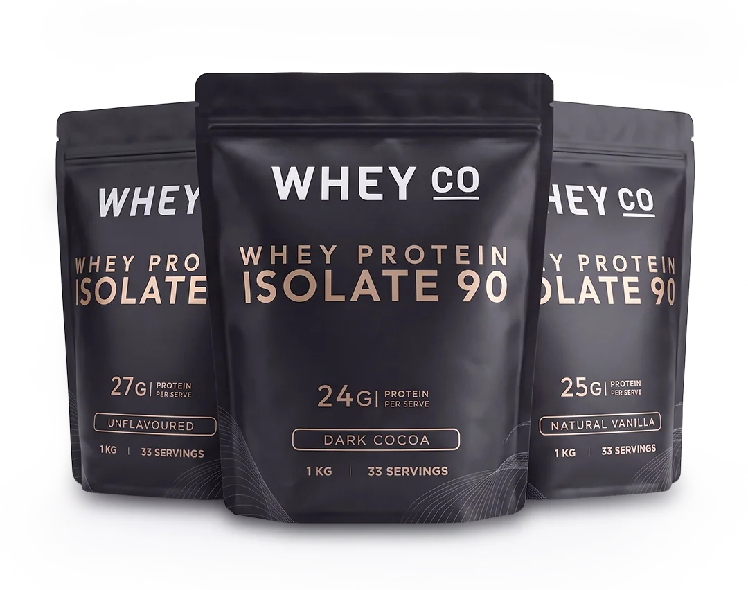 Whey Protein Isolate 90 range
